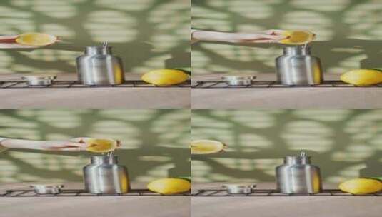 柠檬汁 手捏柠檬高清在线视频素材下载