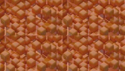 几何方块立方体背景高清在线视频素材下载