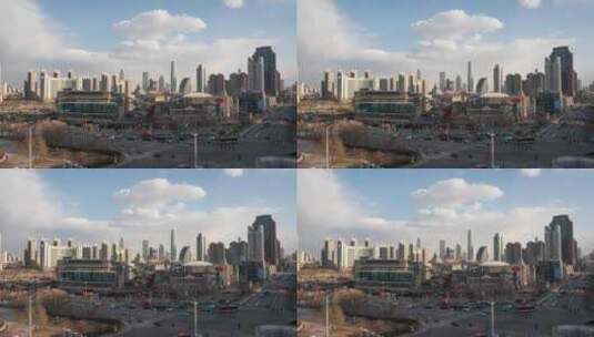 天津城市建筑风光高清在线视频素材下载