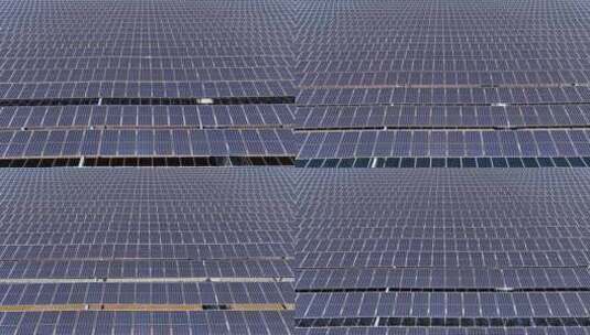 新能源太阳能光伏发电站污水处理厂高清在线视频素材下载