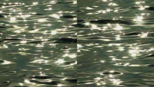 波光粼粼的水面海面高清在线视频素材下载