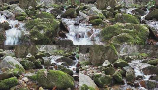 航拍秦岭秋天景色 秦岭 秋季高清在线视频素材下载