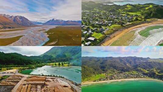 新西兰风光高清在线视频素材下载