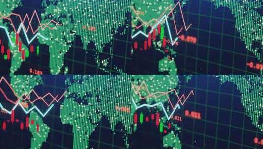 全球金融危机衰退与股灾概念高清在线视频素材下载