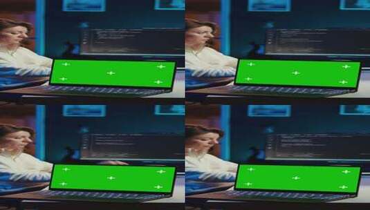 使用模型笔记本维护公司系统的垂直视频IT高清在线视频素材下载