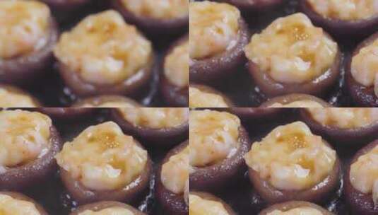 虾滑虾仁美食制作拍摄高清在线视频素材下载