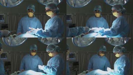 外科医生手持医疗器械高清在线视频素材下载