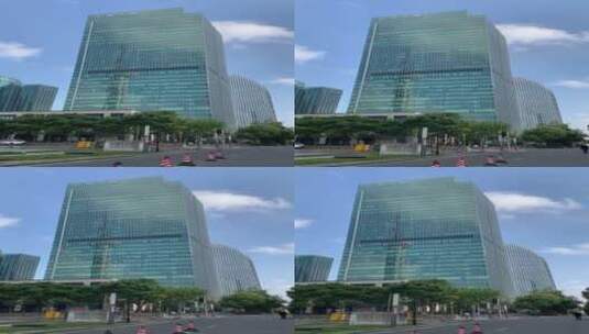 上海浦东汇亚大厦高清在线视频素材下载