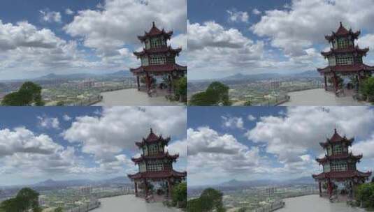 囊山寺风景4K实拍视频高清在线视频素材下载
