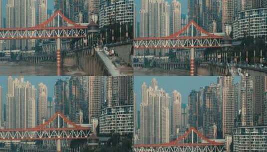 重庆电影感城市场景高清在线视频素材下载