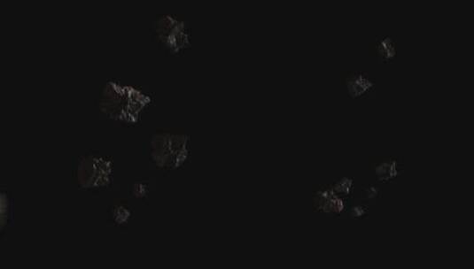 小行星-星域群-由近飞远高清在线视频素材下载