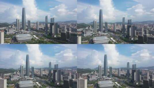 东莞国贸高楼建筑高清在线视频素材下载
