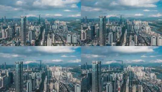 深圳罗湖建筑高清在线视频素材下载