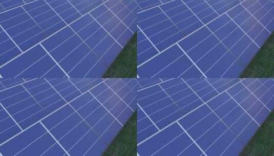 光伏太阳能发电站新能源3D动画高清在线视频素材下载