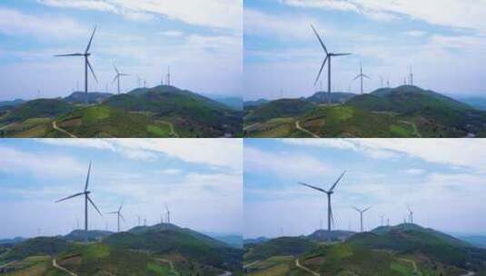 风车风力发电3高清在线视频素材下载