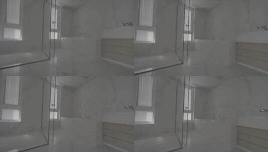 别墅豪宅敞亮的卫生间SLOG3高清在线视频素材下载