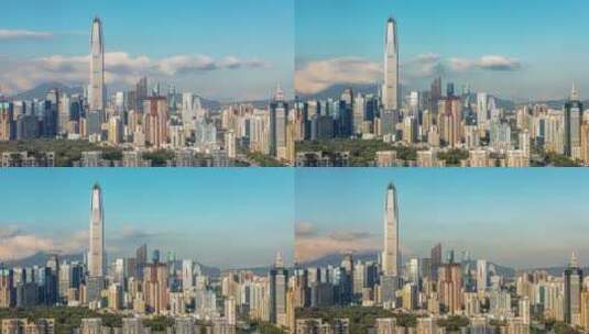 深圳建筑平安大厦高清在线视频素材下载