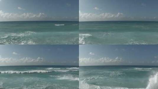 蓝海 海浪 可作片头片尾高清在线视频素材下载