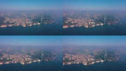 伊斯坦布尔大桥高清在线视频素材下载