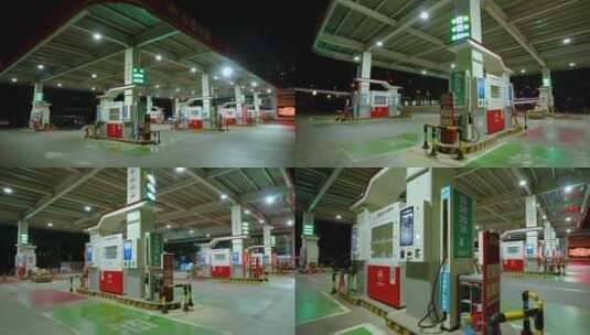 加油站 中国石油高清在线视频素材下载