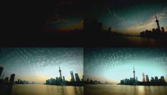 上海东方明珠日出高清在线视频素材下载