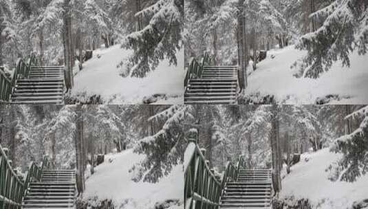 贺兰山金顶雪景视频 (34)高清在线视频素材下载