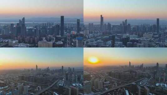 南京河西全景高清在线视频素材下载