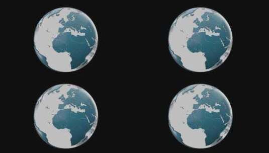 3D玻璃地球/地球高清在线视频素材下载