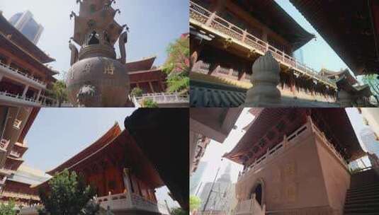 静安寺04_空镜高清在线视频素材下载