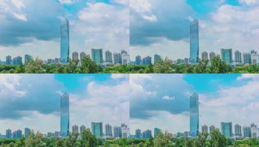 【正版素材】深圳华侨城大厦高清在线视频素材下载