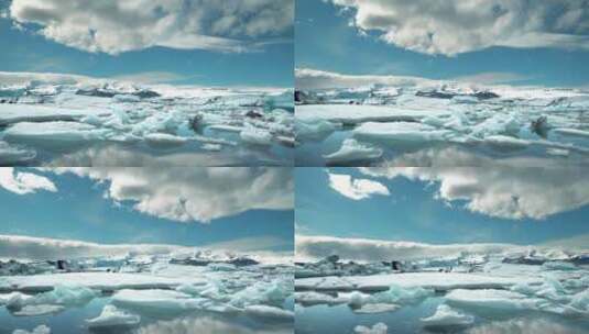 冰河冰川高清在线视频素材下载