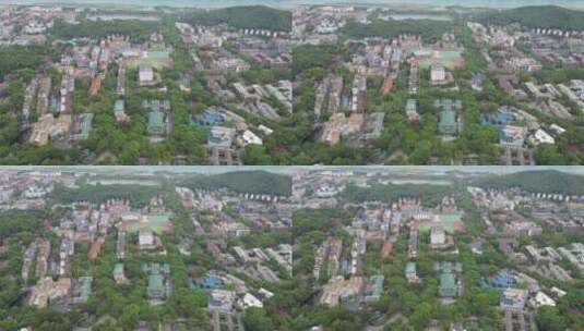 湖南长沙城市风光地标建筑航拍高清在线视频素材下载