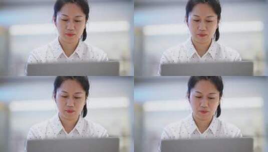 职业女性办公室工作高清在线视频素材下载