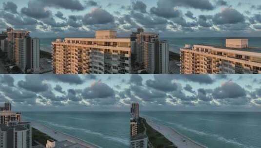 迈阿密日落高清在线视频素材下载