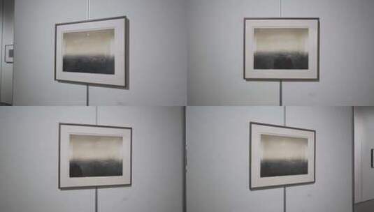 画展 艺术 空间 版画 美术馆 油画高清在线视频素材下载