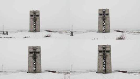 斯洛伐克Ceresenka瞭望塔的景色高清在线视频素材下载