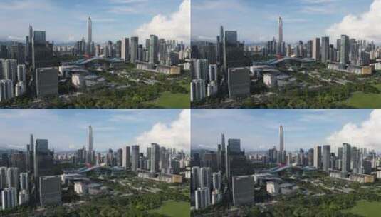 深圳市民中心3高清在线视频素材下载