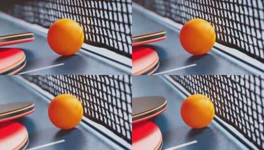 乒乓球 打乒乓球 运动 竞技 比赛 赛场 球桌高清在线视频素材下载