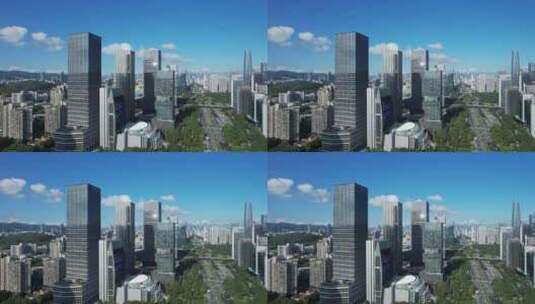 深圳城市CBD高清在线视频素材下载