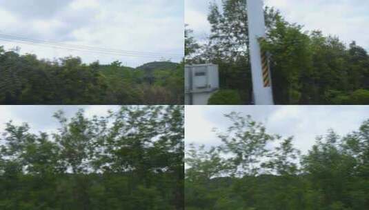 贵州省贵阳市春天高速风景高清在线视频素材下载