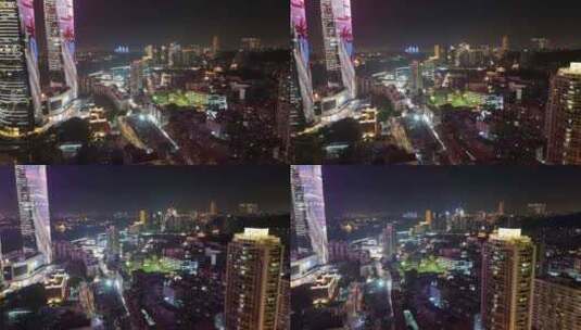 中国厦门市夜景高清在线视频素材下载