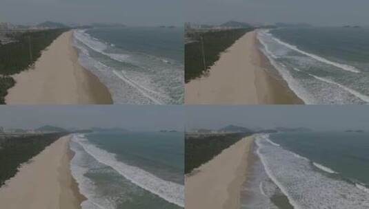 广东阳江海陵岛沙滩海洋高空航拍高清在线视频素材下载