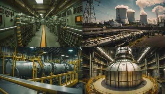 核电设施设备、核工业高清在线视频素材下载