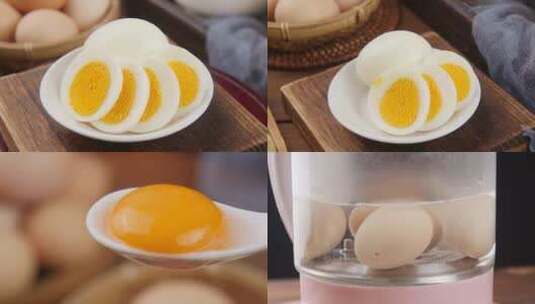 鸡蛋 土鸡蛋 农家土鸡蛋高清在线视频素材下载