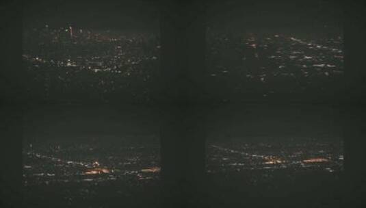 从8毫米以上的电影风格看，夜间城市中爆炸高清在线视频素材下载