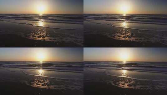 8k实拍海边日出高清在线视频素材下载