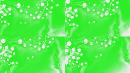绿色颜料中有几滴白色颜料高清在线视频素材下载