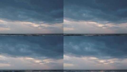 云层流动的延时镜头高清在线视频素材下载