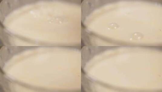 冲泡奶粉豆奶粉钙奶高清在线视频素材下载