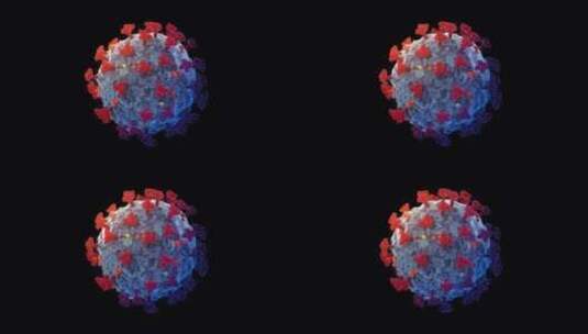 病毒 细胞 细菌 红细胞 肿瘤 癌症 新冠高清在线视频素材下载